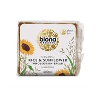 Biona Organic Rice & Sunflower Seed Bread 500g