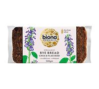 Biona Organic Rye Bread Chia & Flax Seed, 500g