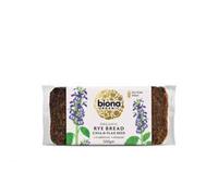 Biona Organic Rye Bread Chia & Flax Seed, 500g