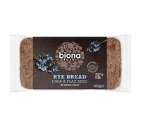 Biona Organic Rye Bread Chia & Flax Seed, 500g