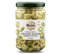 Biona Organic Sliced Green Olives in Brine - 280g