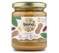 Biona Organic Smooth Peanut Butter, 250g