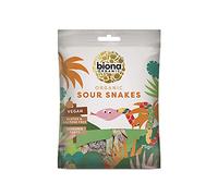 Biona Organic Sour Snakes 75g (Pack of 6)