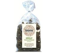 Biona Organic - Spelt Pasta White - Tagliatelle Spinach - 250g (Case of 12) by BIONA