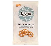 Biona Organic Spelt Pretzel with Sesame 125g - Pack of 6