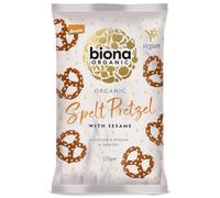 Biona Organic Spelt Pretzels with Sesame Seeds, 125g