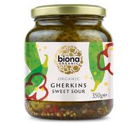 Biona Organic Sweet Sour Gherkins, 350g