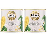 Biona Organic Sweetcorn, 340g (Pack of 2)