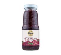 Biona Organic Tart Cherry Juice 200 ml, Pack of 6 - Not from Concentrate - Pure, Pressed Fruit Juice - Freshly Harvested by Organic Farmers