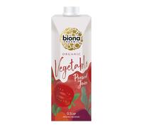 Biona Organic Vegetable Pressed Juice 500 ml, Pack of 12 - Not From Concentrate - Immediately Pressed After Harvest - No Added Sugar - Natural - Vegan