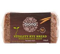 Biona Organic Rye Bread Sprouted Seeds, 500g