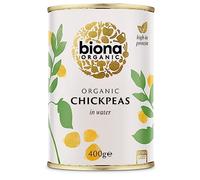 Biona Organic Water Chick Peas, 400 g