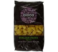 Biona Organic Wheat Pasta White Conchiglie 500g (Pack of 12)