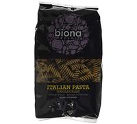 Biona Organic Wheat Pasta Wholegrain Fusilli -Bronze Extruded 500g (Pack of 12