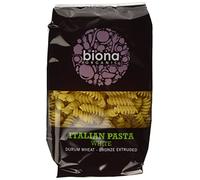 Biona Organic White Fusilli, Durum Wheat Pasta 500g (Pack of 12)