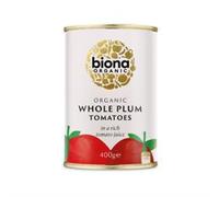 Biona Organic Whole Peeled Tomatoes 400g