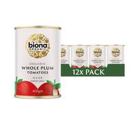 Biona Organic Whole Plum Peeled Tomatoes, 400g