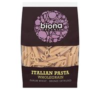 Biona Organic Wholegrain Italian Penne, 500g (Packaging may vary)