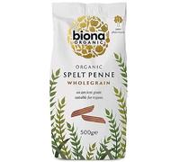 Biona Wholegrain Spelt Penne Pasta 500g