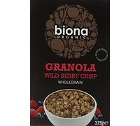 Biona Organic Wild Berry Crispy Granola, 375g