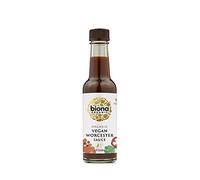 BIONA Organic Worcestershire Sauce 140ml (Pack of 4)