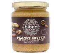 Biona Peanut Butter Crunchy- No Salt 250g X 5 (Pack of 5)