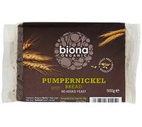 Biona Pumpernickel Organic Bread 500 g (Pack of 6)