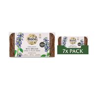 Biona Rye Chia and Flax Bread Organic 500g (Pack of 7)