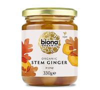 Biona Organic Stem Ginger In Syrup 330g (Pack of 3)