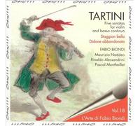 Biondi, Fabio - Tartini: Five Sonatas for Violin/Fabio Biondi, et Al