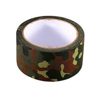 Bionic Adhesive Tape, 10m Anti-Skid Anti-Fade Protective Printed Duct Tape Hunting Camping Wrap Accessory(German Spot Camouflage)
