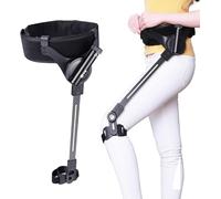 Bionic Body Power Walking Aid, 3 Level Adjustable Strength, Exoskeleton Legs, Lower Limb Rehabilitation Training, Mobility Walking Aid for Adults Elderly Left+Right,L