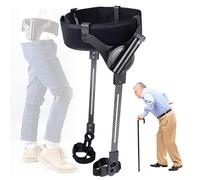 Bionic Body Power Walking Aid Leg Rehabilitation Training Assisted Lower Limb Mobility Walking Aid for Elderly, People with Limited Mobility, Both Legs, 3 Levels of Adjustable Strength,L