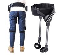 Bionic Body Power Walking Aids,Biomimetic Body Strength Walking Assistance,Body Power Walking Aids Training Leg Lifting,3-Level Adjustable Intensity,for Hiking,Climbing Stairs, (Both Legs, S)