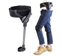 Bionic Body Power Walking Aids,Biomimetic Body Strength Walking Assistance,Body Power Walking Aids Training Leg Lifting,3-Level Adjustable Intensity,for Hiking,Climbing Stairs, (Left Leg, S)