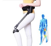 Bionic Body Power Walking Aids, Lightweight Mobility Walking Aid For Elderly 3 Level Adjustable Strength for Leg Rehab Training, Hiking & Climbing Stairs Support Leftleg-L