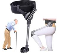 Bionic Body Power Walking Aids Lower Limbs Assisted Rehabilitation Training Equipment for The Elderly, People with Limited Mobility(Left Leg,L)