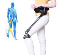 Bionic Body Power Walking Aids Stroke Lower Limb Rehabilitation Training Equipment Easy to Lock & Releas(Left Leg,M)