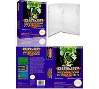 Bionic Commando NES Replacement Universal Game Case Box + Cover Art Work Only