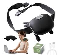 Bionic Finger Heated Neck Shoulder Massager, Trivaze The 3-in-1 NeckMassager, Neck and Shoulder Massager with Heat, 4D WirelessMassager Shiatsu Deep Tissue Relief with Hands and Fingers (Black)