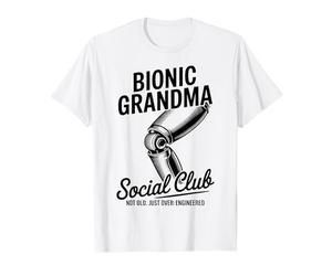 Bionic Grandma Social Club Knee Surgery Knee Replacement T-Shirt