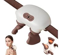 Bionic Hand Heated Neck Massager, Simulates Deep Tissue Massage of Human Hand, Electric Cervical Neck Massager for Home and Office, Portable and Rechargeable