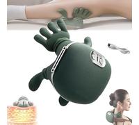 Bionic Heated Massager, Neck Massager,Real Hands Massager,Wireless Portable Shiatsu Neck and Back Massager, Electric Deep Tissue 4D Kneading Massage for Pain Relief and Muscle Relax
