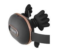 Bionic Heated Massager Portable 4D Shiatsu for Neck Back Shoulder Electric Deep Tissue Kneading Simulated Human Hand Design Pain Relief Muscle Relax 3 Speed Heat Levels USB Home Office Travel Green