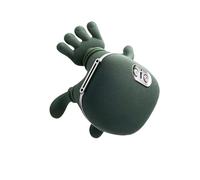 Bionic Heated Massager, Portable Shiatsu Neck and Back Massager, Electric Deep Tissue 4D Kneading Massage, Simulated Human Hand Design for Pain Relief and Muscle Relax (Green)