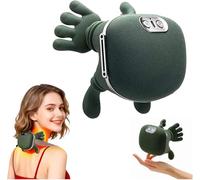 Bionic Heated Massager, Shiatsu Neck and Back Massager 4D Shoulder Massager for Pain Relief, Kneading Massage with 3 Massage Settings, 2 Heat Levels, Gift for Men and Women