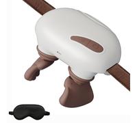 Bionic Heated Massager - Shiatsus Neck Back Massager - Electric Deep Tissue Massage Shoulder and Cervical PainRelief - Simulated Human Hand Design - Portable Rechargeable,White-1PC