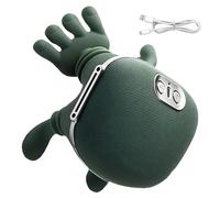 Bionic Heated Neck and Back Massager, 4D Kneading for Deep Tissue Muscle Pain Relief, Wireless & Portable, Ideal Christmas ,Gift for Men/Women, Green