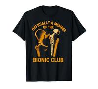 Bionic Hip Bionic Club Cool Mens Surgery Recovery T-Shirt