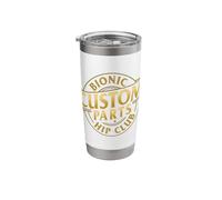 Bionic Hip Club - Get Well Hip Replacement Surgery Recovery Stainless Steel Insulated Tumbler